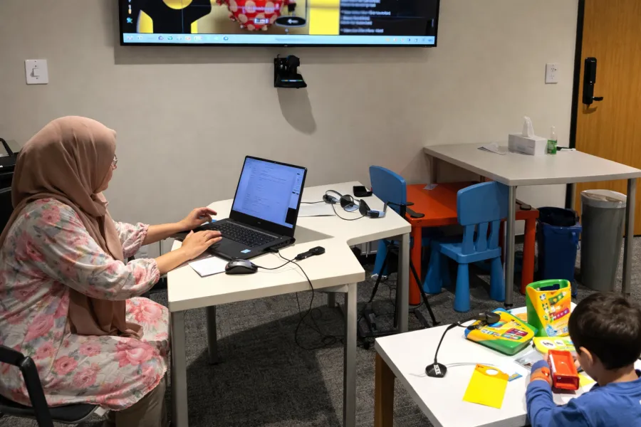 Creativity and Social Communication in Child–AI Storytelling